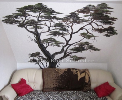Wandbild Baum